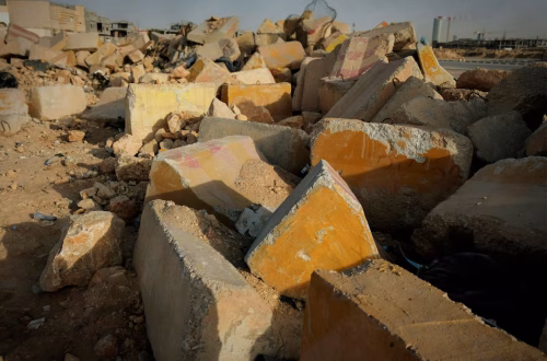 ONU limpia escombros en Gaza