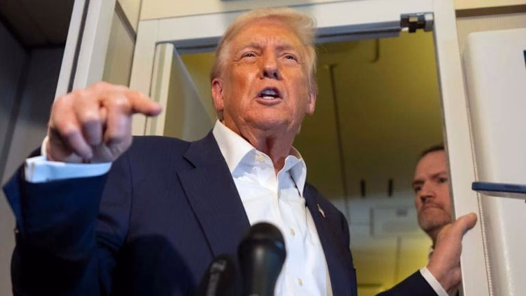 Trump critica prueba de misiles de Rusia