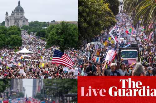 Millones protestan contra Trump en Estados Unidos