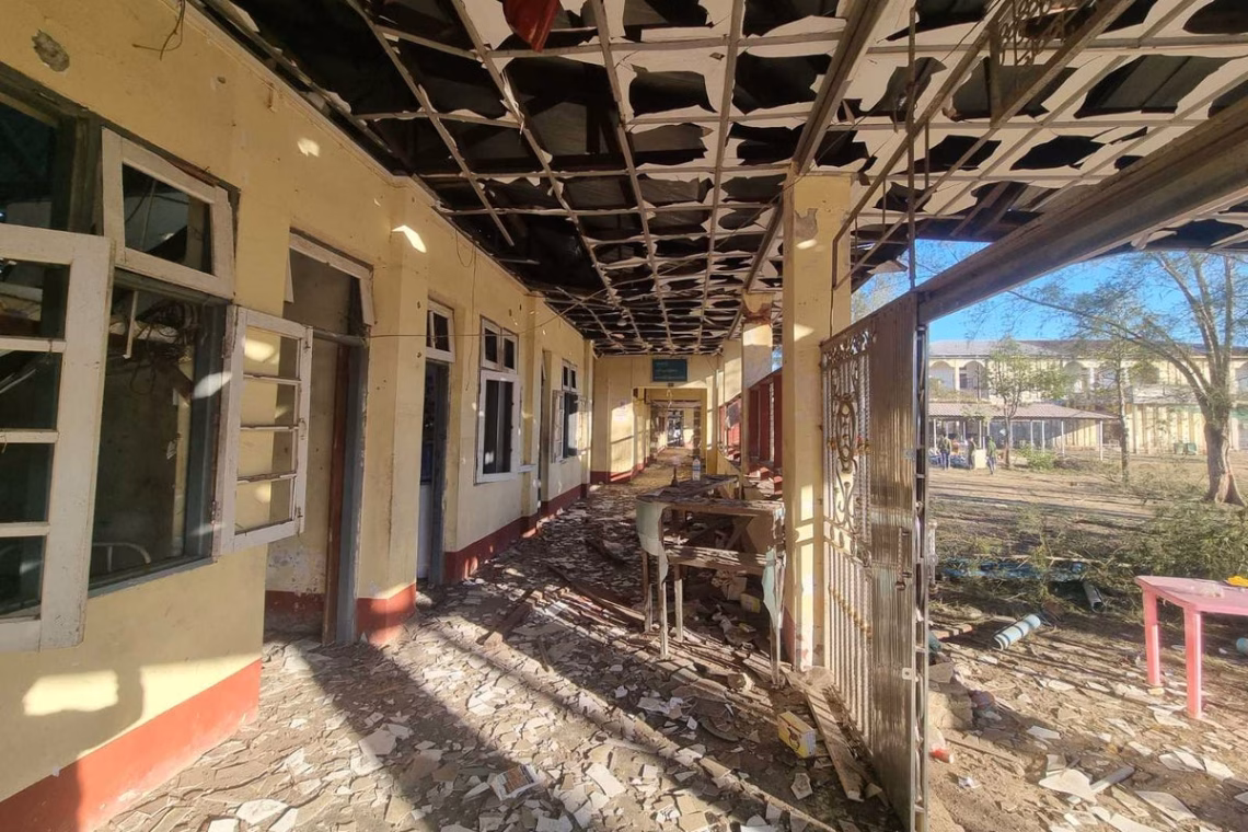 Ataque a hospital en Myanmar: 34 muertos y posible violación del derecho internacional