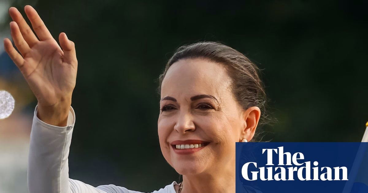 Aparición en Oslo de la ganadora del Premio Nobel de la Paz María Corina Machado