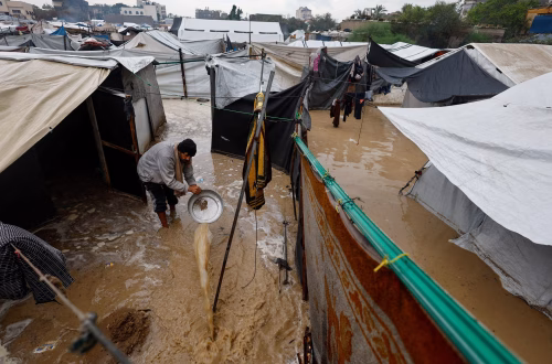 Gaza: Tormenta deja más de 10 muertos