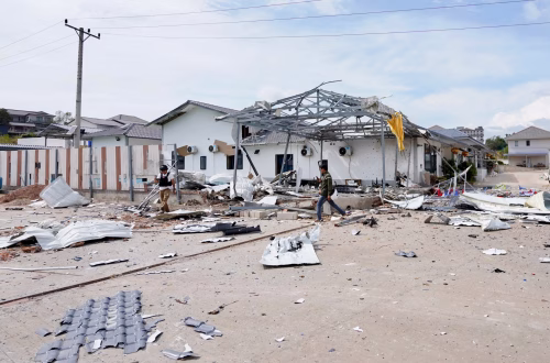 Persistencia de los ataques aéreos y terrestres